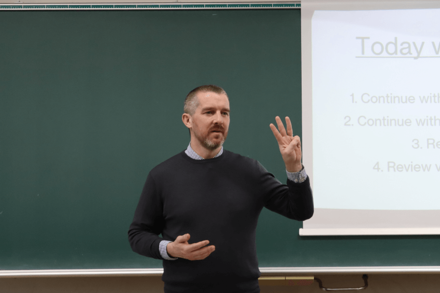 英語の授業の様子