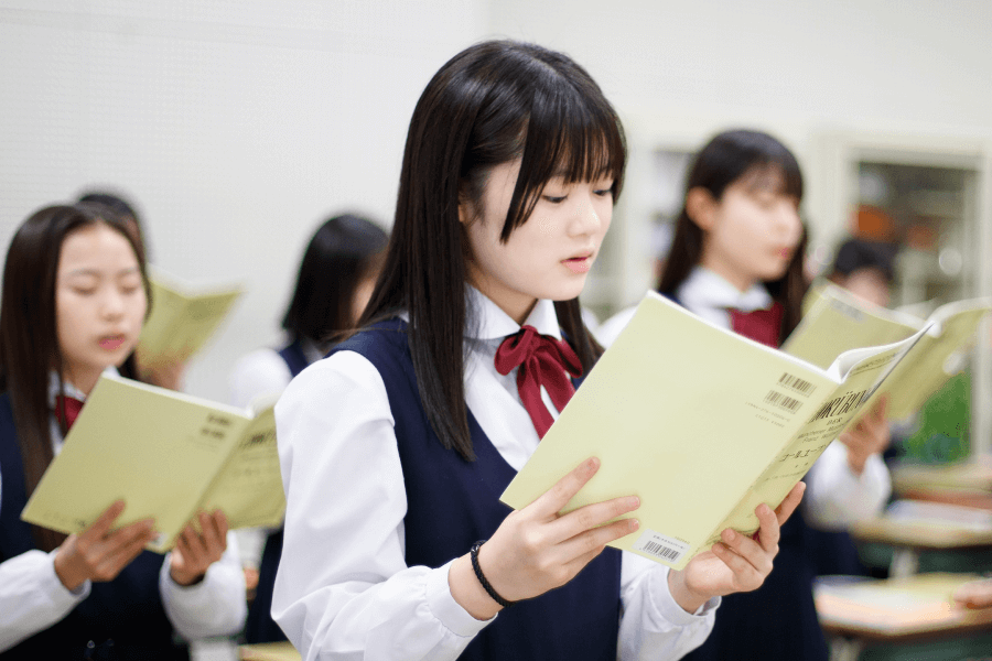 音楽の授業の様子